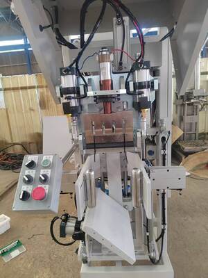 Air packer, cement valve bag filler, air valve bag filler with ultrasonic sealing