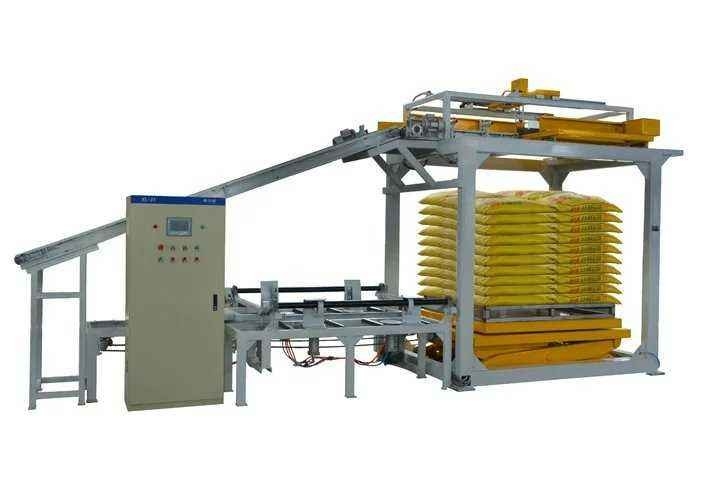 Semi Automatic Bag Palletizer Machine Equipment Putty Powder High Position